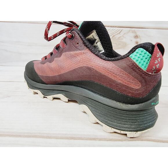 Merrell Moab Speed Low Hiker Shoes Women's 6.5 Burlwood J066858 - Picture 13 of 16